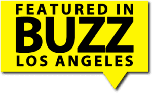 Featured in Buzz Magazine Online Badge