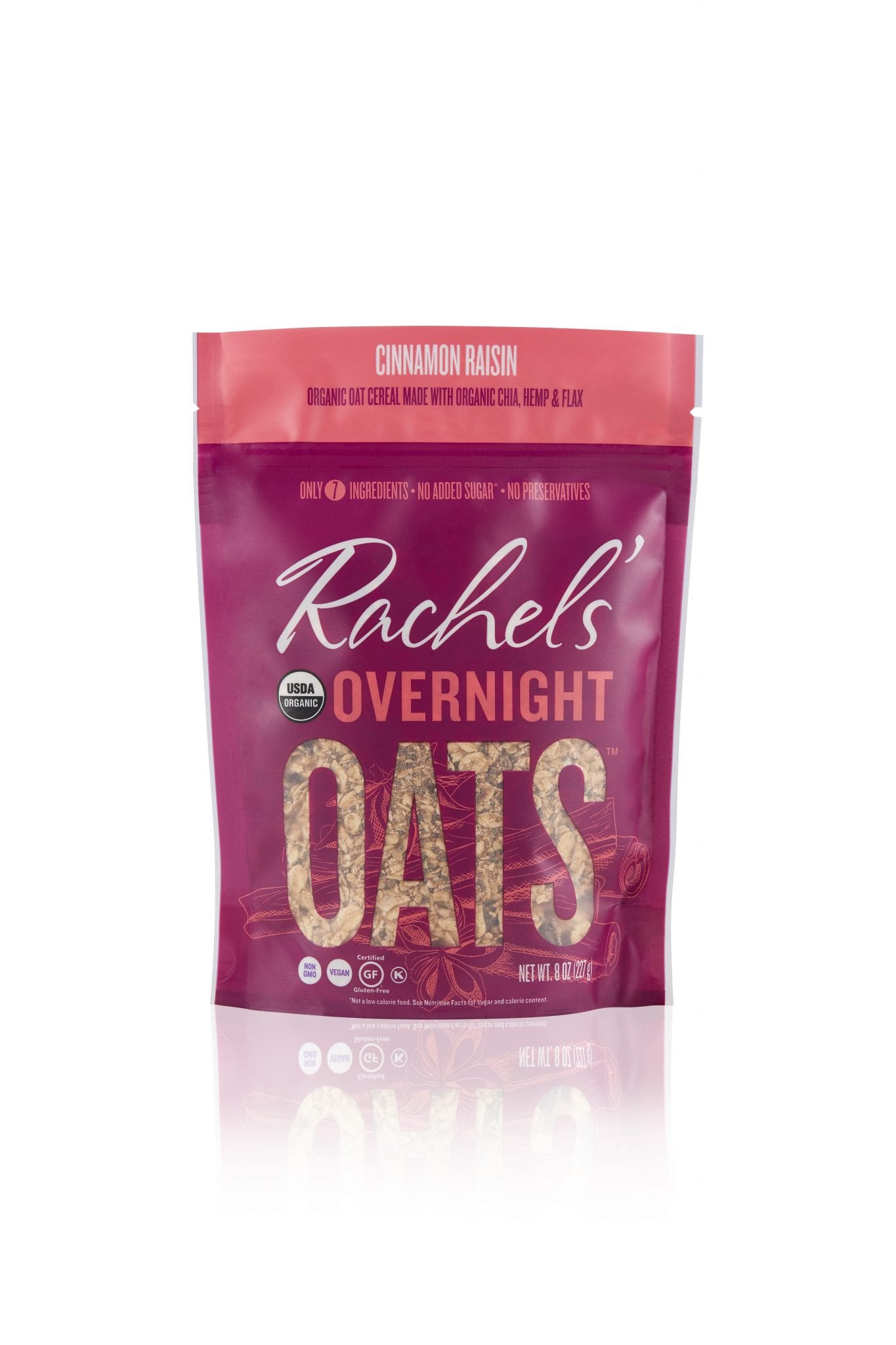 Rachel Overnight oats in bag